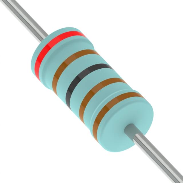 MF0207FTE52-2K1 YAGEO  Through Hole Resistors